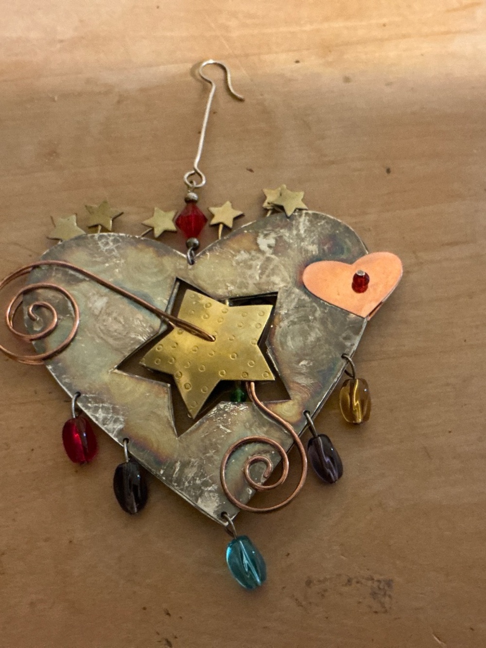 Pilgrim Imports Starburst Heart Ornament
